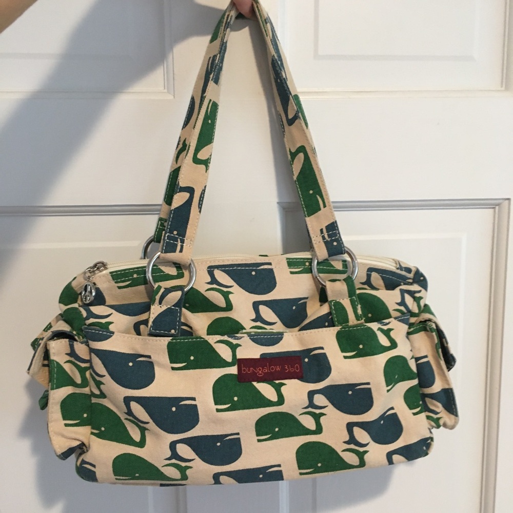 Bungalow 360 whale purse